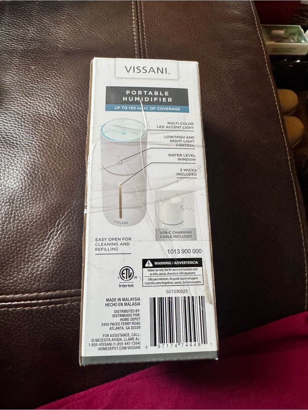 Portable Humidifier - White - Picture 2 of 3